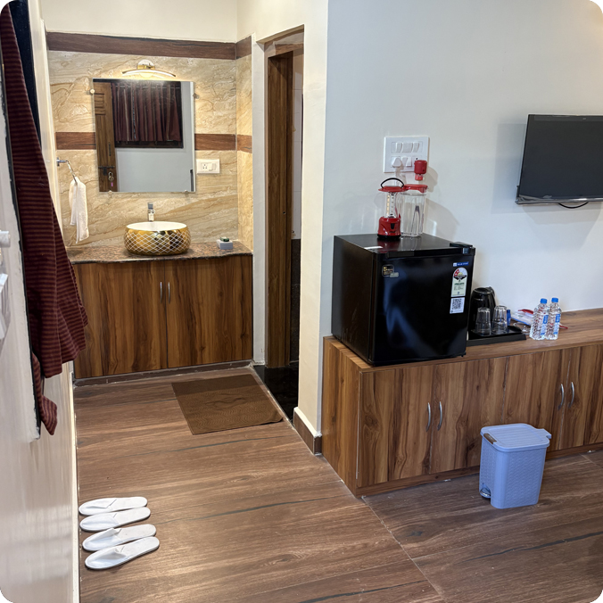 Cottage Serenity-Wash Basin Long View